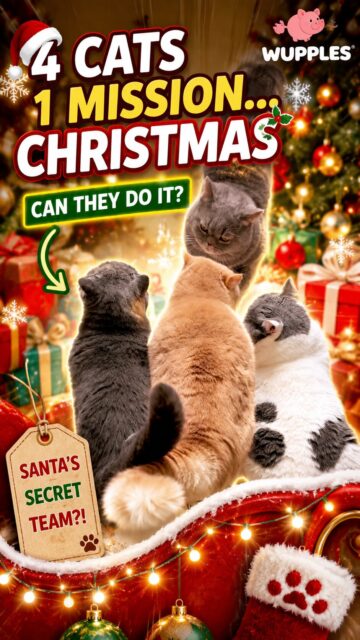 cat christmas 81-90