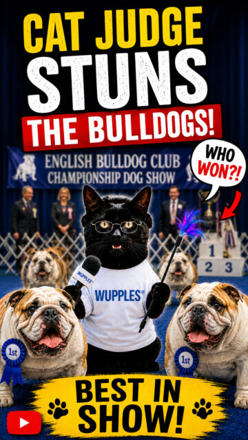 English bulldog vertical