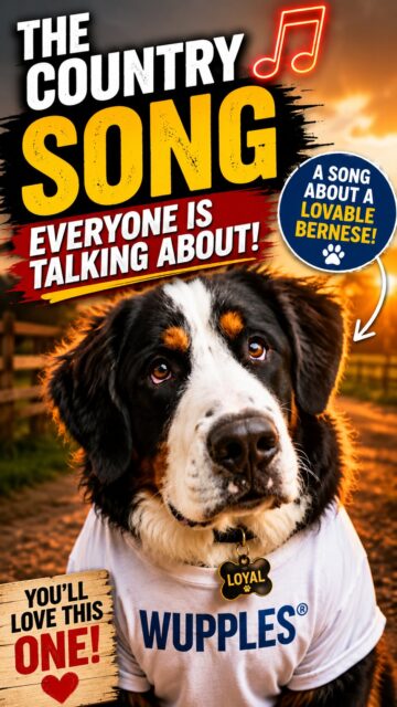 Bernese mountain dog vertical