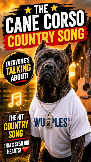 Cane corso vertical