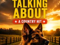 German shepherd vertical