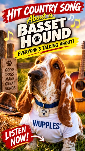 Basset hound vertical